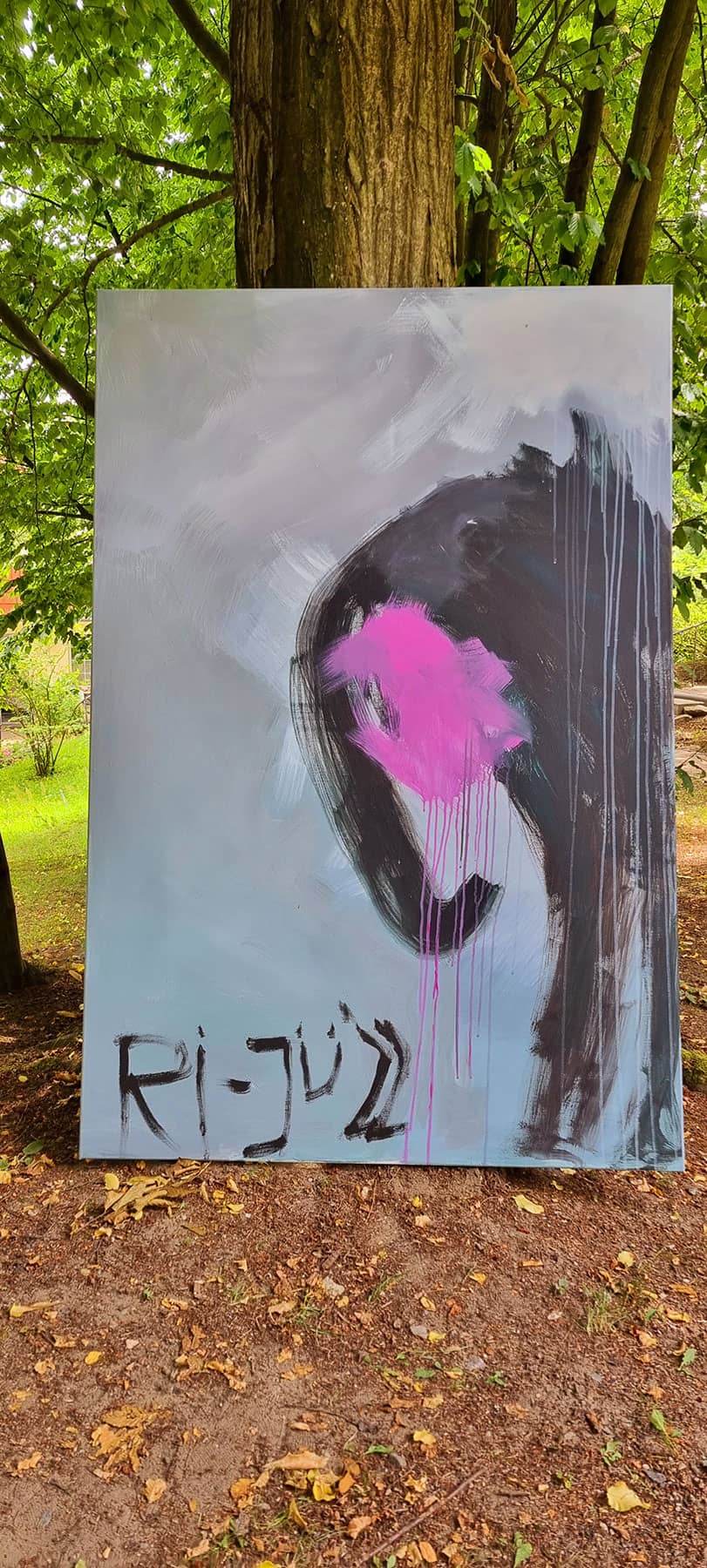"Elefant II" 100x150cm
